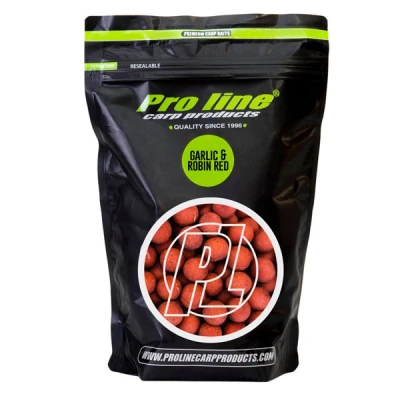Afbeelding van Pro Line Boilies Garlic &amp; Robin Red 20mm 5kg