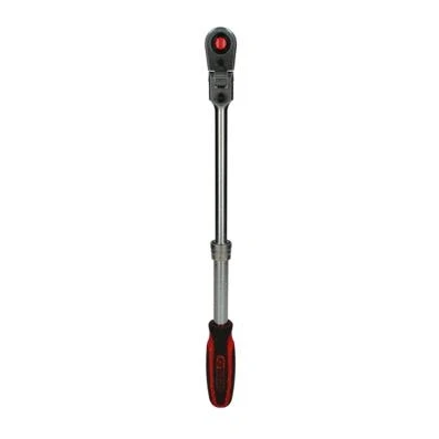 Afbeelding van KS TOOLS 914.1220 Omschakelratel 72 12,5 (1/2&quot;) met winkelgewricht Chroom vanadium staal