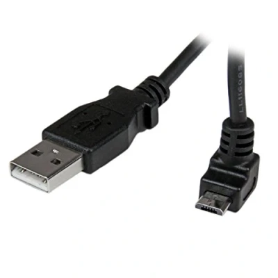 Image de StarTech.com 1m Micro USB Cable A to Up Angle B câble 1 m