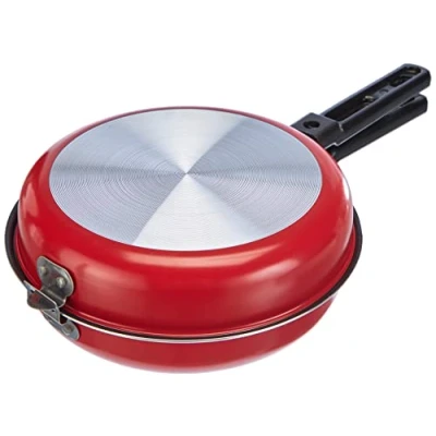 Afbeelding van Ibili Venus aluminium omeletpan, 20 cm, rood