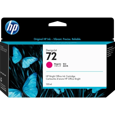 Afbeelding van HP Inktcartridge C9372A 72 rood