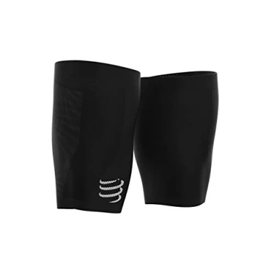 Afbeelding van COMPRESSPORT Under Control Quad dijen, mouwen, voor volwassenen, zwart, maat 4