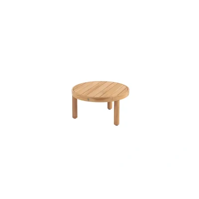 Afbeelding van Finn salontafel teak 60 cm dia. H32 4SO