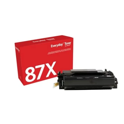 Image de Everyday À rendement élevé noir compatible cartouche de toner (alternative pour : Canon CRG 041, HP CF287X) pour ImageCLASS MF525; LaserJet Managed E50045; Flow MFP E52545