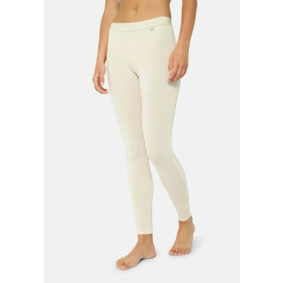 Afbeelding van DANISH ENDURANCE Thermo Legging Dames Merino Wol Thermobroek Gebroken Wit L