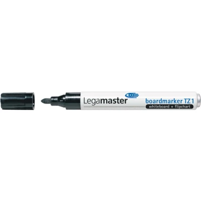 Afbeelding van Viltstift Legamaster TZ1 whiteboard rond 1.5 3mm zwart
