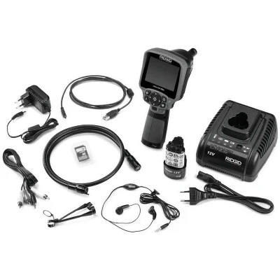 Image de RIDGID micro CA 350x Caméra d&#039;inspection avec batterie 12V dans une mallette de transport (avec et chargeur) 63888