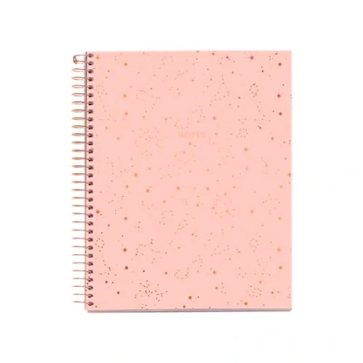 Afbeelding van Miquelrius A5 notitieboek, hardcover, 4 gestreepte kleuren, 120 vellen geruit, microgeperforeerd papier 70 g/m² met 2 gaten voor ringen, kleur: blauw, sterrenbeeld design