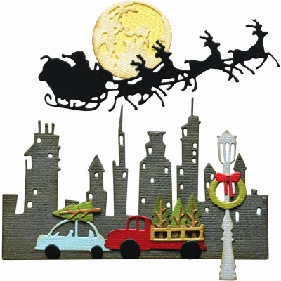 Afbeelding van Sizzix Tim Holtz Thinlits Die Set Vault Christmas Magic 12pcs