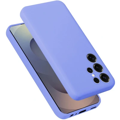 Afbeelding van Cadorabo Hoesje geschikt voor Samsung Galaxy S25 Ultra in LIQUID LICHT PAARS Beschermhoes gemaakt van flexibel TPU silicone Case Cover