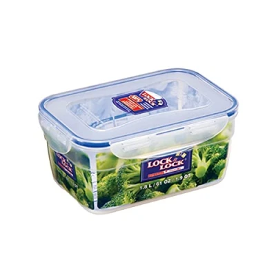 Afbeelding van Lock&amp;Lock 2059125 PP Classic box, luchtdicht, stapelbaar, kunststof, transparant, 21 x 15 10 cm