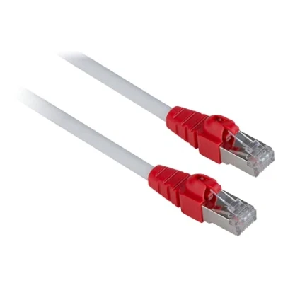 Afbeelding van LINDY 47225 RJ45 Netwerkkabel, patchkabel CAT 6 S/FTP 0.30 m Wit 1 stuk(s)