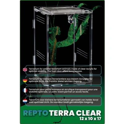 Afbeelding van Repto Terra Clear Insecten Terrarium 15x16,5x21,5 cm