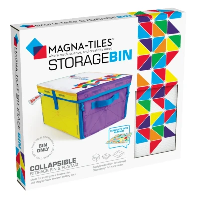 Afbeelding van Magna Tiles Opbergdoos + speelkleed