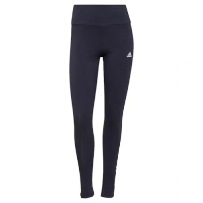 Afbeelding van Adidas Essentials Leggings voor dames met hoge taille en logo
