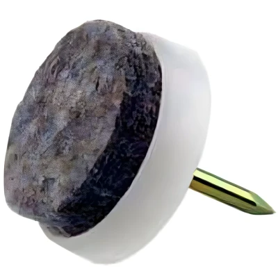 Afbeelding van Deltafix Meubelviltglijders 20mm Grijs 16 Stuks met schroef