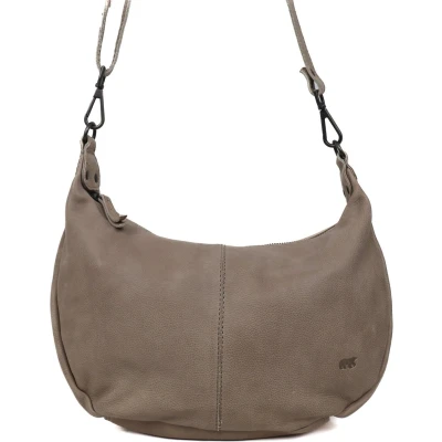 Afbeelding van Bear Design Velon Shoulderbag silver mink Damestas