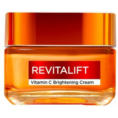 Afbeelding van L&#039;Oréal Paris Revitalift Clinical Vitamine C Brightening Cream Voor Alle Huidtypen Verrijkt met en Salicylzuur een Stralende Huid Verfijnde Poriën 50ml