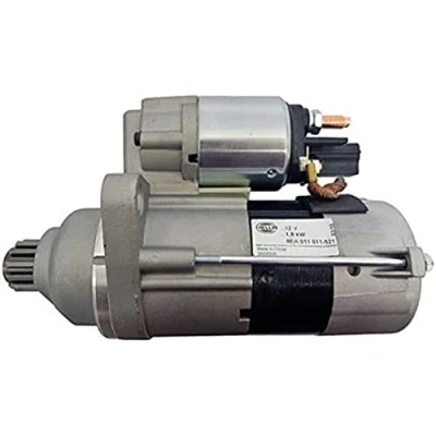 Afbeelding van HELLA 8EA 011 611 521 Startmotor 12 1,8 VOLKSWAGEN: Polo V Hatchback, Golf 6, AUDI: A3 Sportback, SEAT: Leon II Hatchback