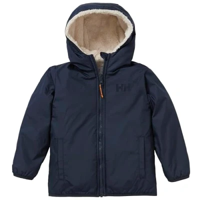 Afbeelding van Helly Hansen Champ Reversible Unisex Regenjas voor kinderen, Maat: 116, Navy