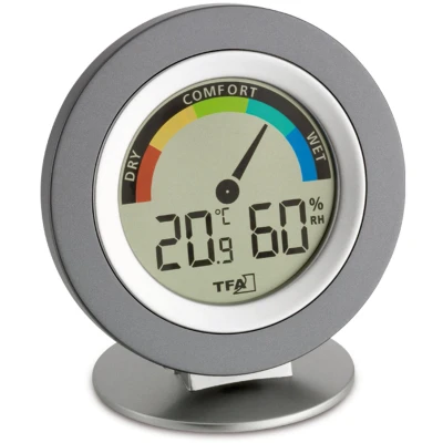Afbeelding van TFA Thermo / Hygrometer Digitaal Cosy Grijs