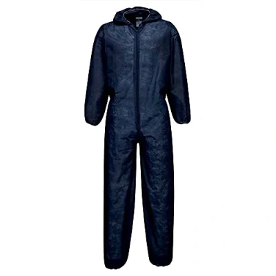 Afbeelding van Wegwerpoverall blauw Maat M 3 stuks.