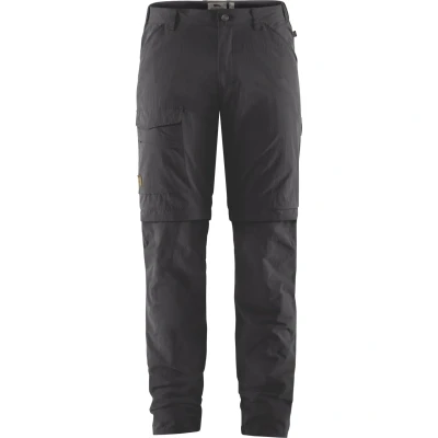Afbeelding van Travellers MT Zip off Wandelbroek Heren Dark Grey 900 46 Grijs