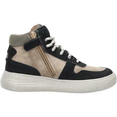 Afbeelding van Keq Babyschoenen voor kinderen, Maat: 24, Zwart Leer/ synthetisch