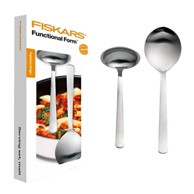Afbeelding van Fiskars Functional Form Serveerbestek 2 delig Mat