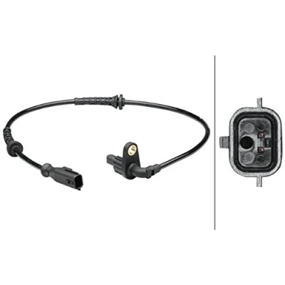 Afbeelding van HELLA 6PU 012 679 121 ABS Sensor Achteras Geluidsensor 2 DACIA: Duster Off Road