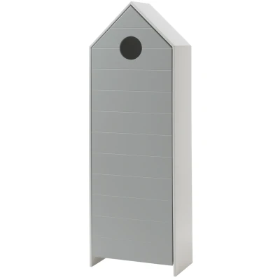 Afbeelding van KidsOnly Casami Kast 1 Deur Grijs / Wit