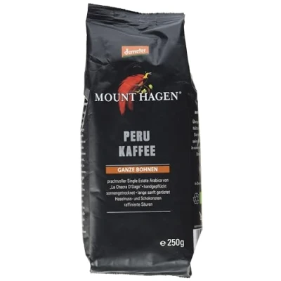 Afbeelding van Mount Hagen Bio Demeter Peru Braadkoffie, 250 g