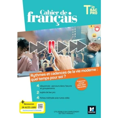 Afbeelding van CAH.DE FRANCAIS PROGRAMME LIMITATIF TLE BAC PRO LIVRE ELEVE