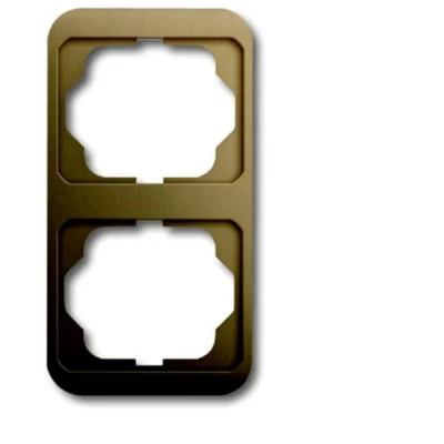Afbeelding van Busch Jaeger 2CKA001754A1751 Frame 2 voudig Brons