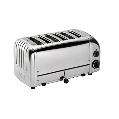 Afbeelding van Dualit Vario broodrooster 6 sleuven RVS 60144