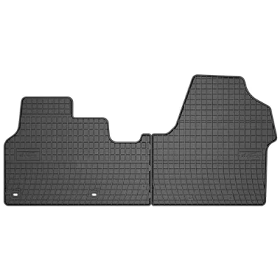 Afbeelding van M MOTOS Rubberen vloermatten voor Citroen Jumpy III vanaf 2016 Verbeter je reiscomfort met de zwarte antislip mat auto&#039;s. Automat alle weersomstandigheden, bescherming tegen vuil
