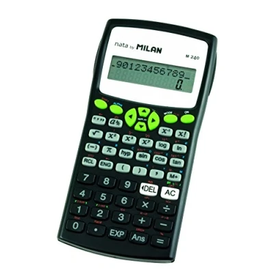 Image de Calculatrice scientifique Milán 240 fonctions vert