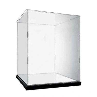 Afbeelding van Showcase Stofdichte vitrine voor Lego 42130, van acryl, compatibel met 42130 Technic BMW M 1000 RR Moto (exclusieve modelset) (3 mm)