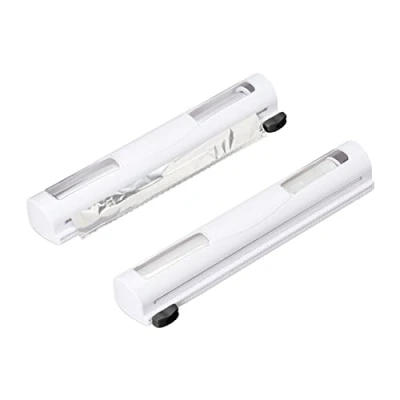 Afbeelding van Relaxdays foliehouder set van 2 magnetische foliesnijder aluminiumfolie houder muur