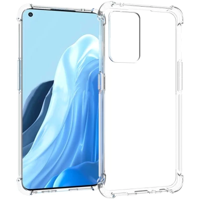 Afbeelding van iMoshion Hoesje Geschikt voor Oppo Find X5 Lite 5G Siliconen Shockproof Case Transparant