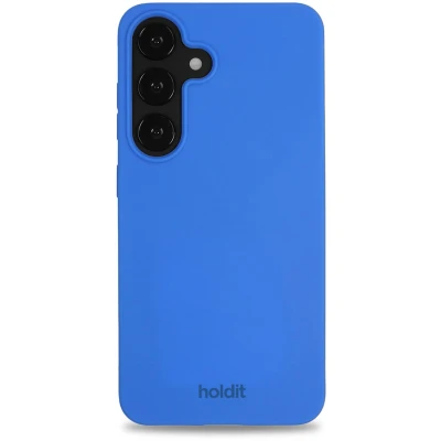 Afbeelding van Holdit Hoesje Geschikt voor Samsung Galaxy S25 Plus Siliconen Soft Case Blauw