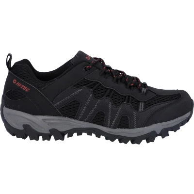 Afbeelding van HI TEC Jaguar Outdoorschoenen, Heren, Maat: 44, Black/picante Imitatieleer/ textiel