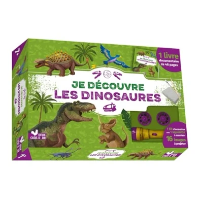 Afbeelding van JE DECOUVRE LES DINOSAURES (+ 1 LAMPE + KIT EXCAVATION)