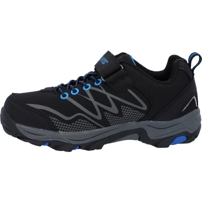 Afbeelding van HI TEC Blackout LOW JR Unisex Outdoorschoenen voor kinderen, Maat: 33, Black/blue Kunststof
