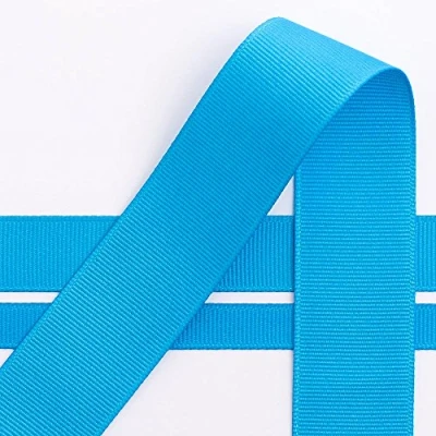 Afbeelding van Italian Options Grosgrain lint turquoise 10 mm x m