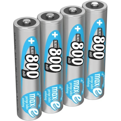 Afbeelding van Ansmann Batterijen NiMH Accu Micro AAA 800 mAh 4 stuks