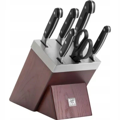 Afbeelding van Messenset Zwilling Pro in blok 38448 007 0 (6 stuks)