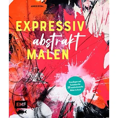 Afbeelding van Expressiv abstrakt malen