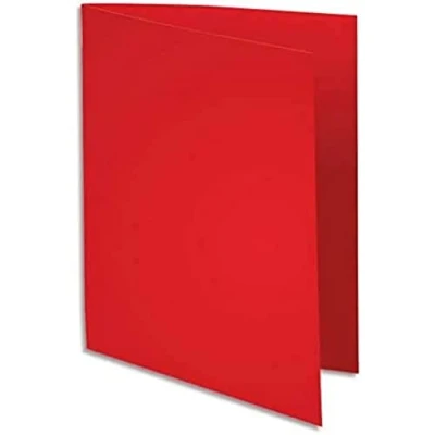 Afbeelding van Exacompta dossiermap Super 180, voor ft A4, pak van 100 stuks, rood