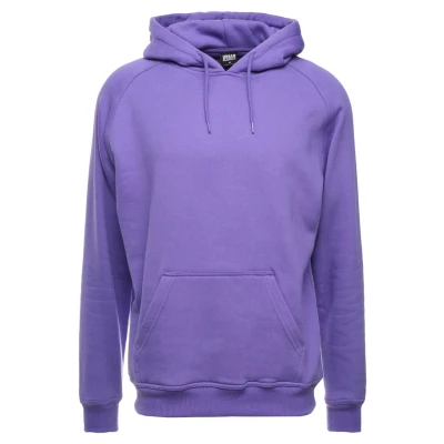 Afbeelding van Urban Classics Blank Hoody Hoodie, Heren, Maat: XXL, Ultraviolet